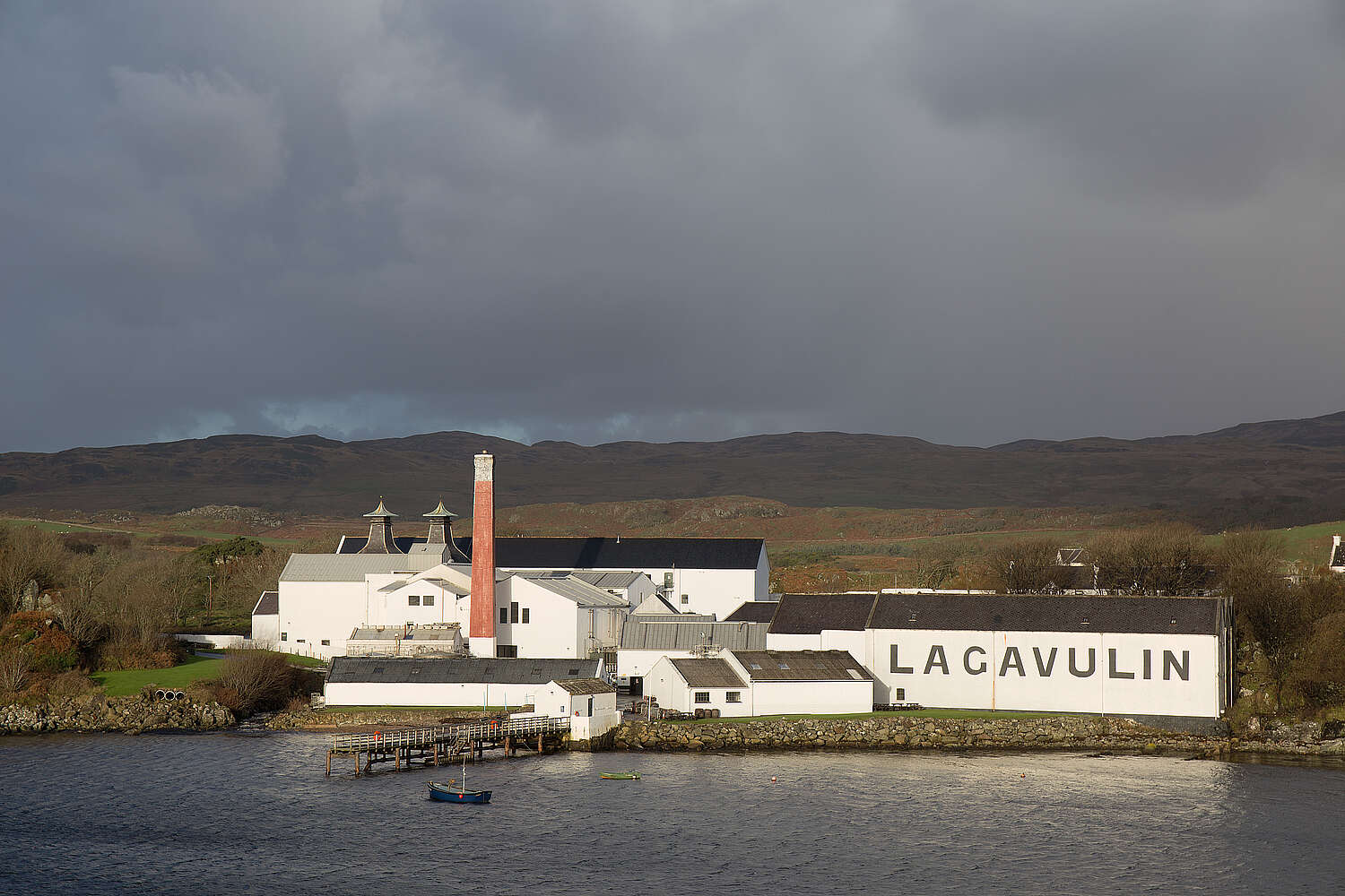 Lagavulin Distillery’s whisky from Islay is like a distillation of the environment surrounding the distillery.