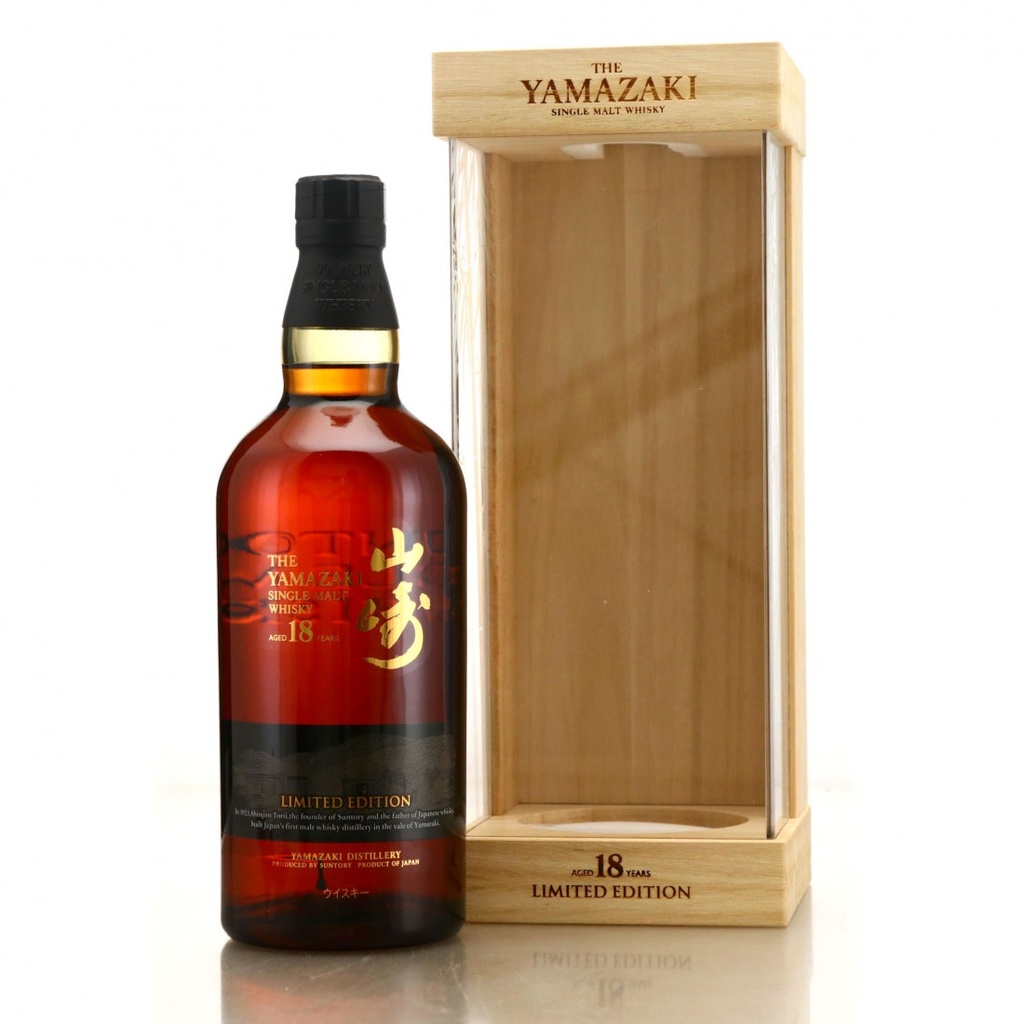 The Yamazaki Limited Edition 18 Year Old Single Malt Whisky